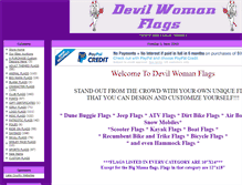 Tablet Screenshot of dwflags.com